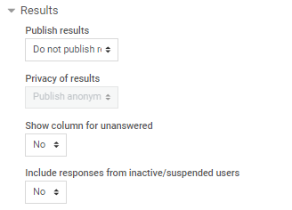 01: f:Publish result settings