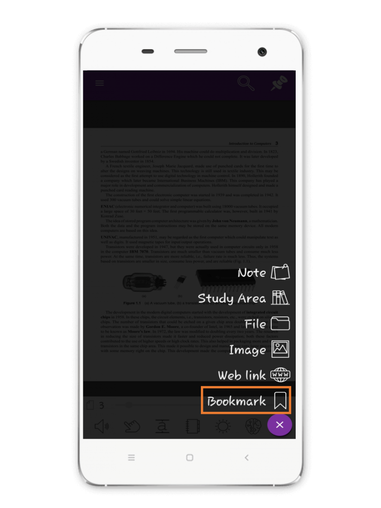 06-add-a-bookmark-on-your-opened-book-quiklrn